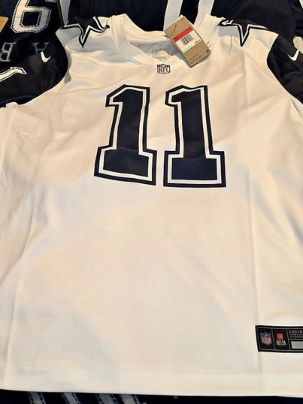 Nike Dak Prescott Dallas Cowboys Vapor F.U.S.E. Limited jersey White & Blue